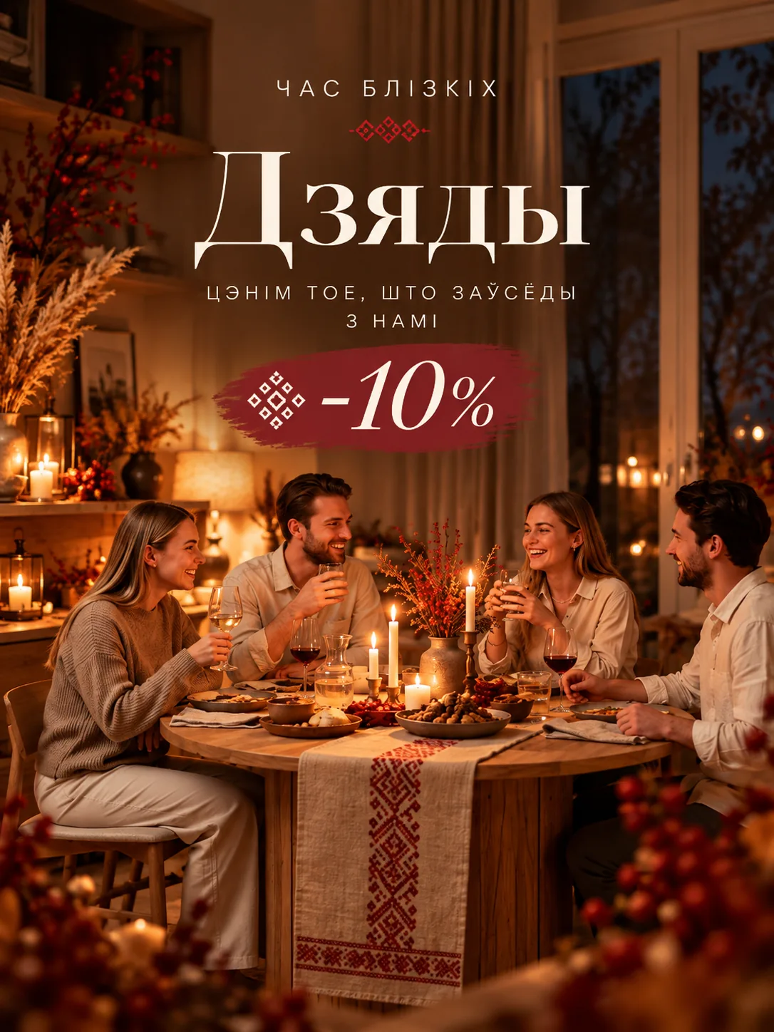 Дзяды — скидка 10%